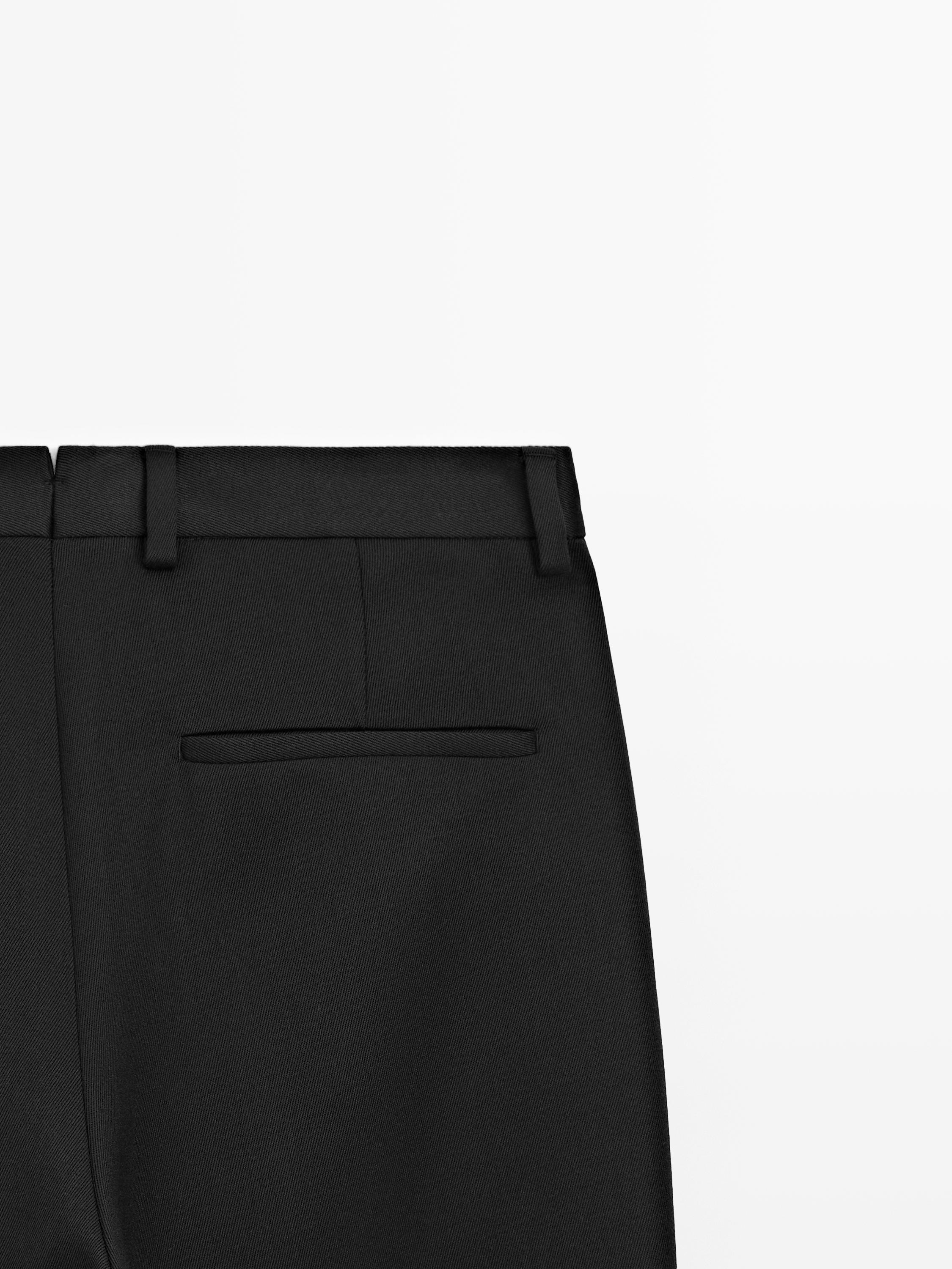 100% cool wool trousers - LIMITED